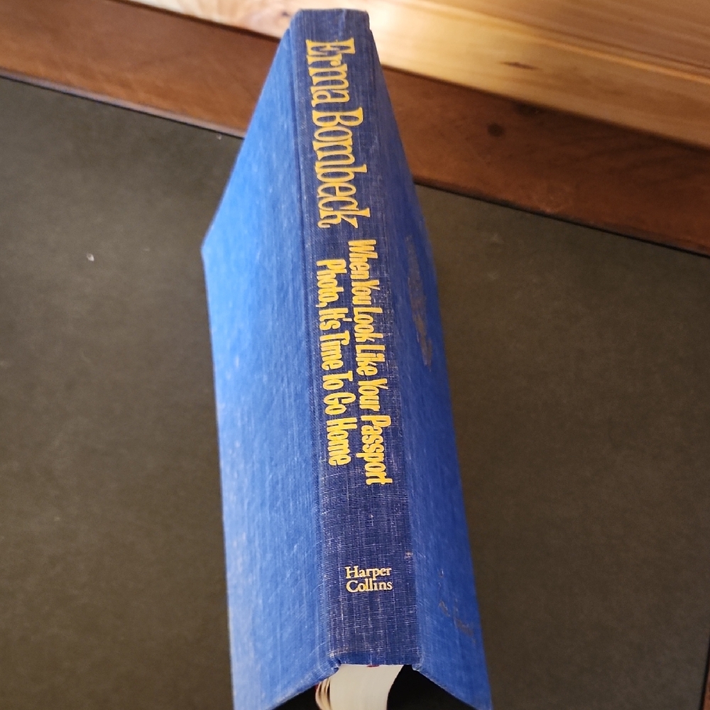 Blue Hardcover Book by HarperCollins
